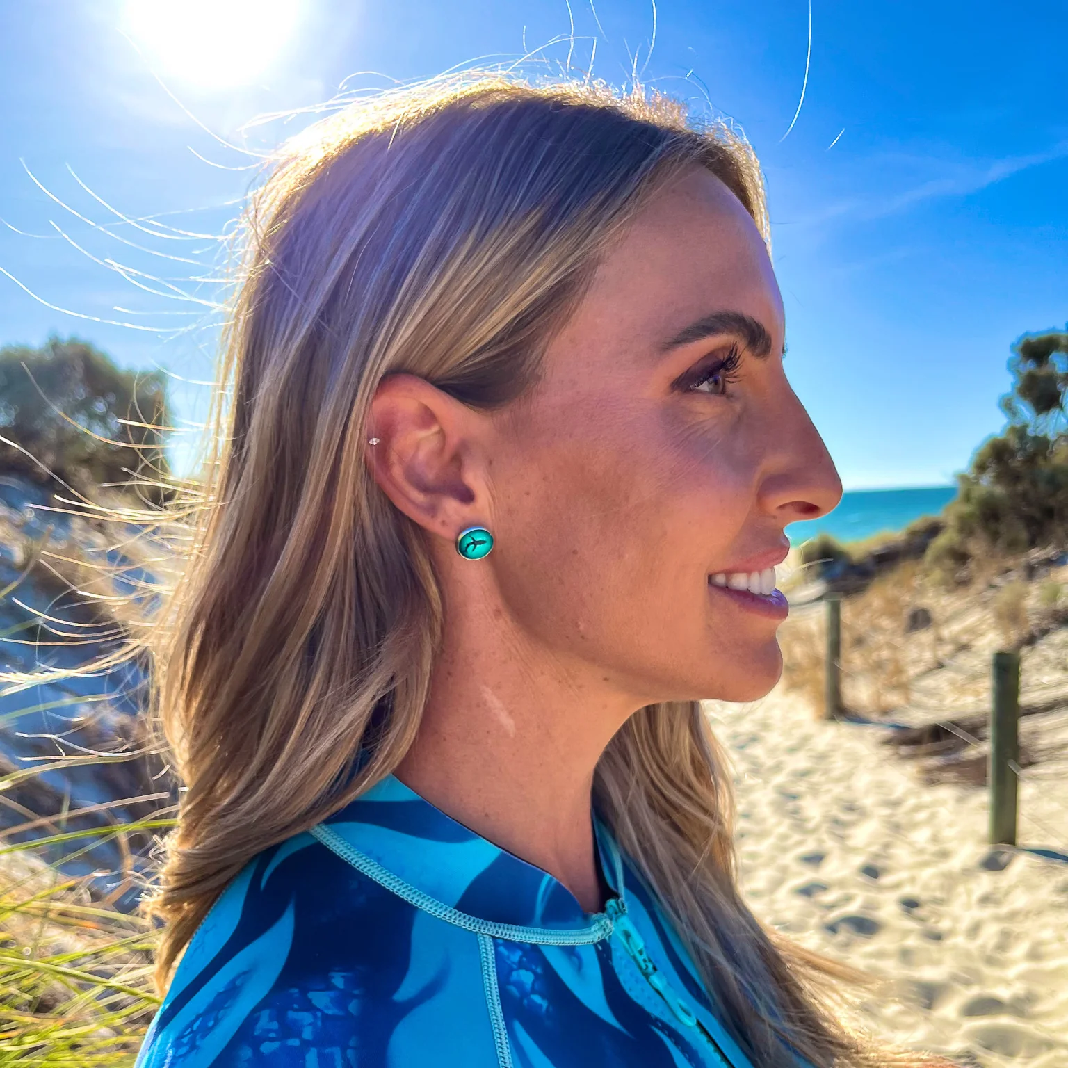 Glass Earrings - Image 3
